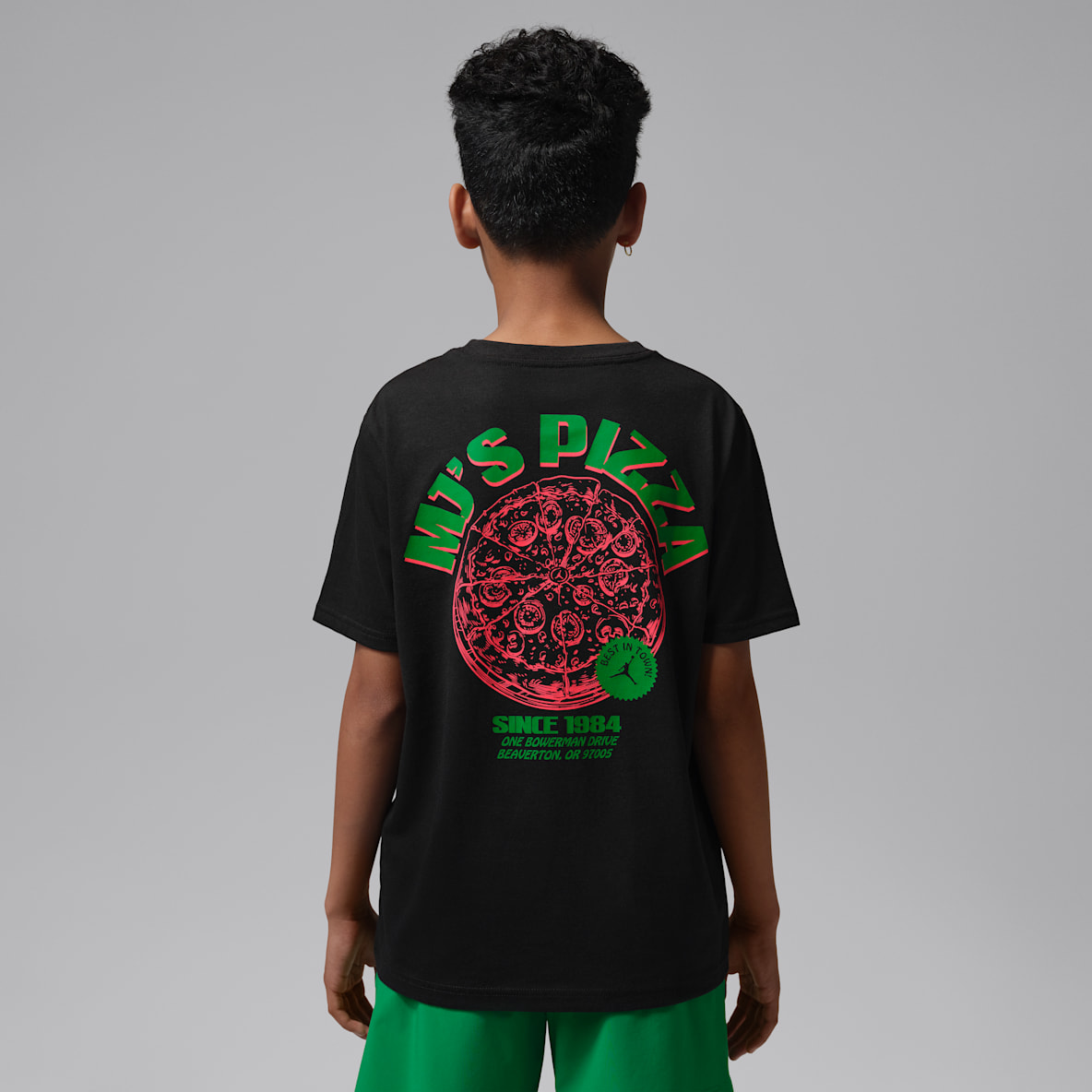 Jordan Big Kids' "MJ's Pizza" T-Shirt