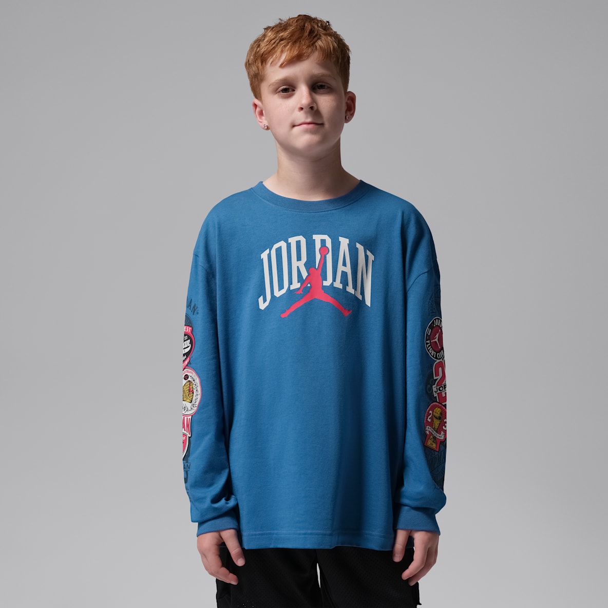 ジョーダン ジュニア インターステート 23 ハイウェイ アーチ ロングスリーブ Tシャツ