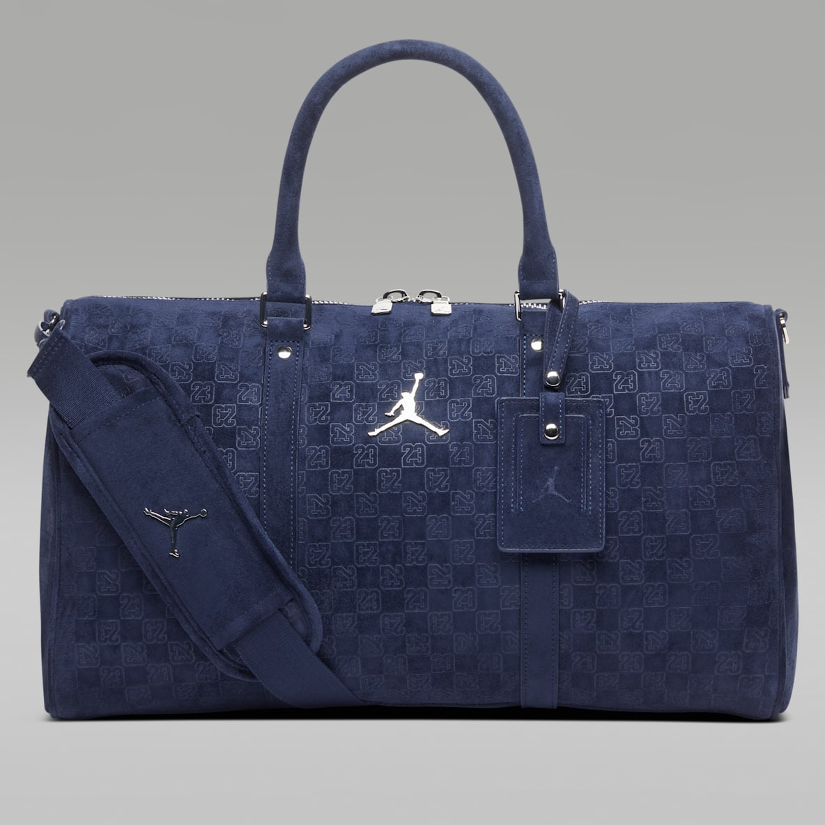 Jordan Maleta duffel de gamuza con monograma (40 L)