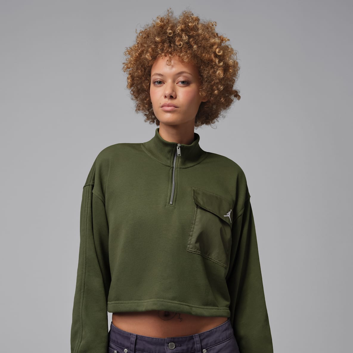 Jordan Brooklyn Fleece Women's 1/4-Zip Hike Mike Top