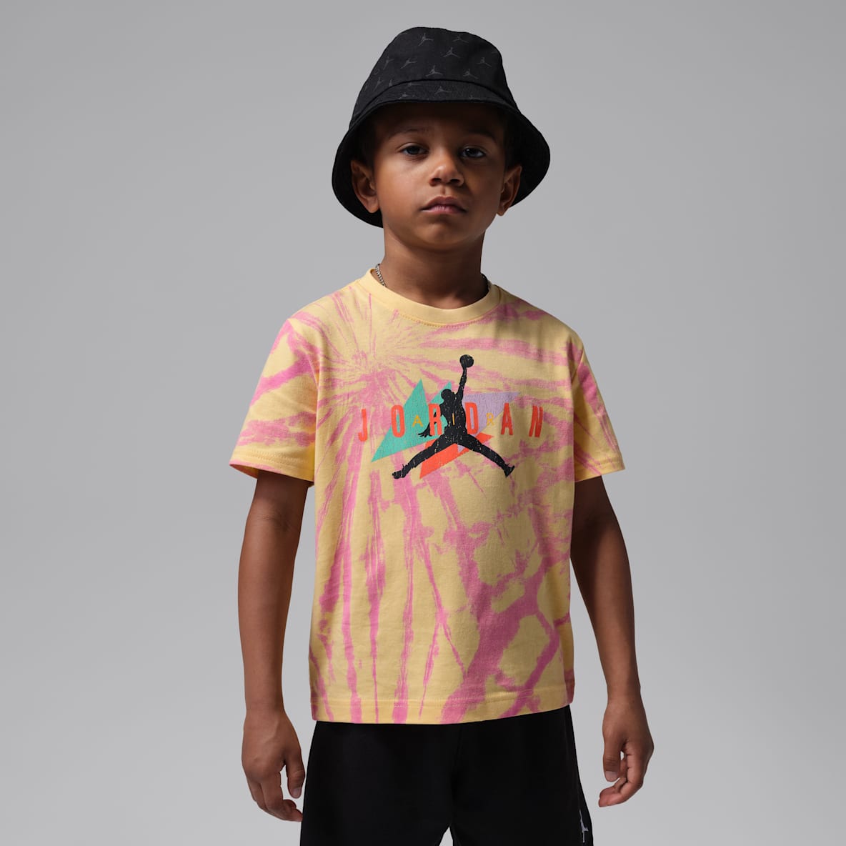Jordan Little Kids' Geo Tie Dye T-Shirt
