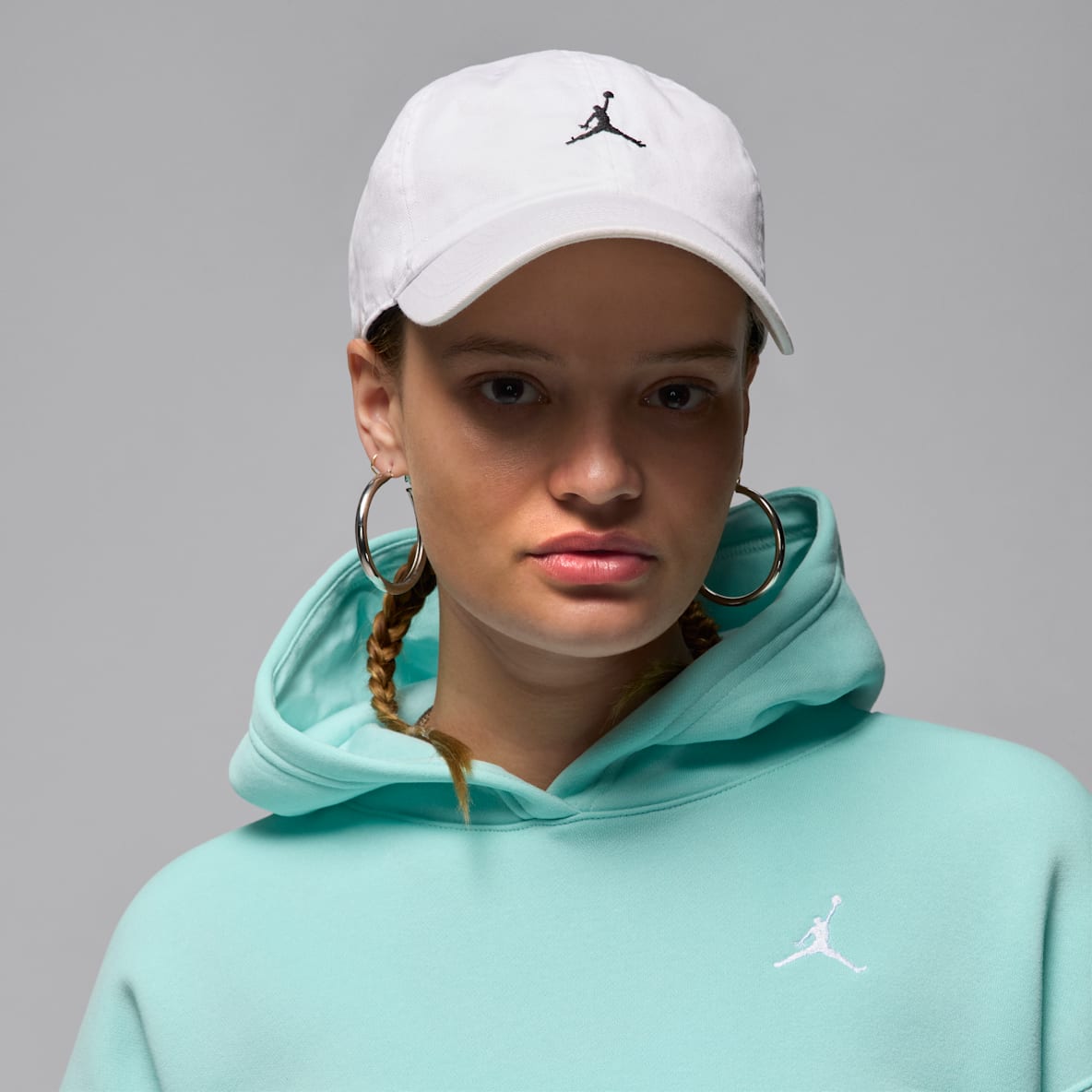 Jordan Club Gorra de visera curva sin estructura