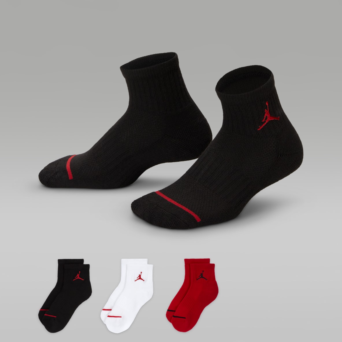 Jordan Little Kids' Ankle Socks (3 Pairs)