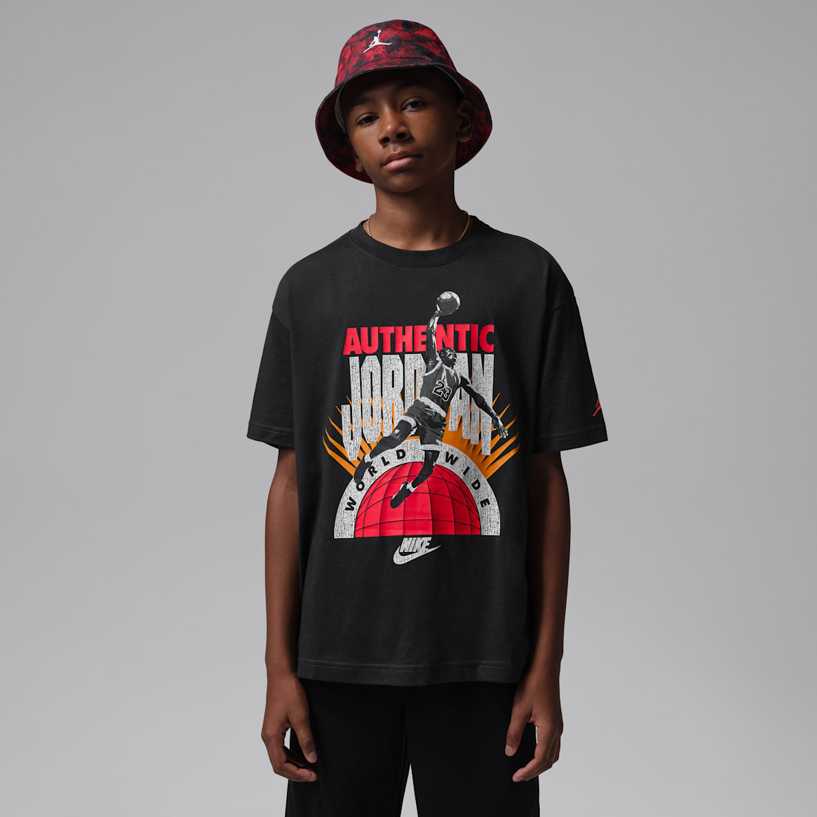 Jordan Playera Jordan Authentic para niños talla grande