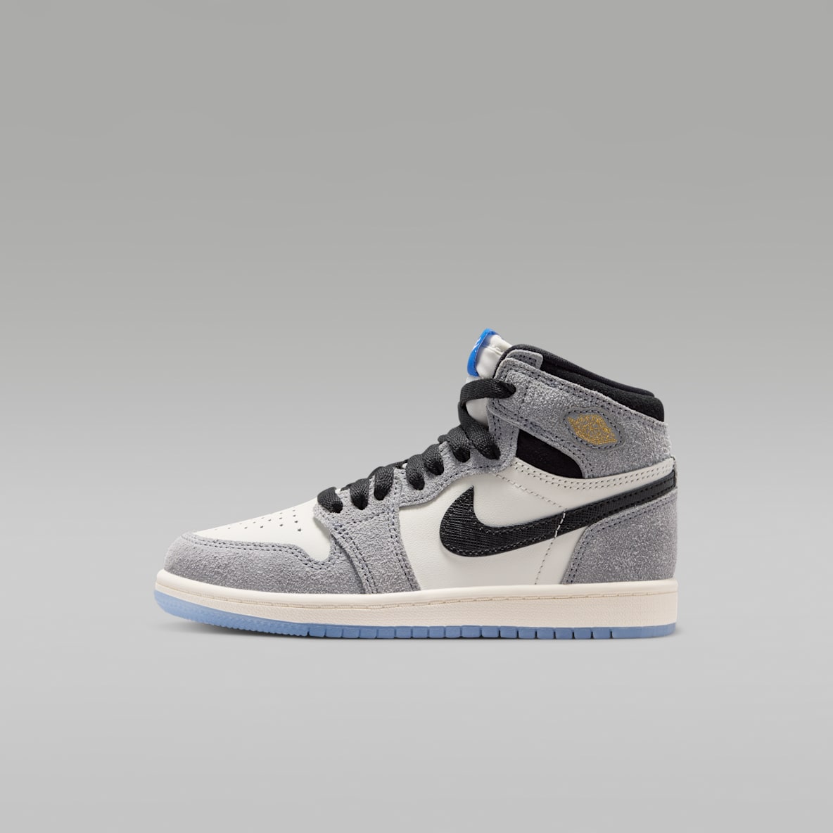 Jordan 1 Retro High OG "Black & White" Tenis para niños de preescolar