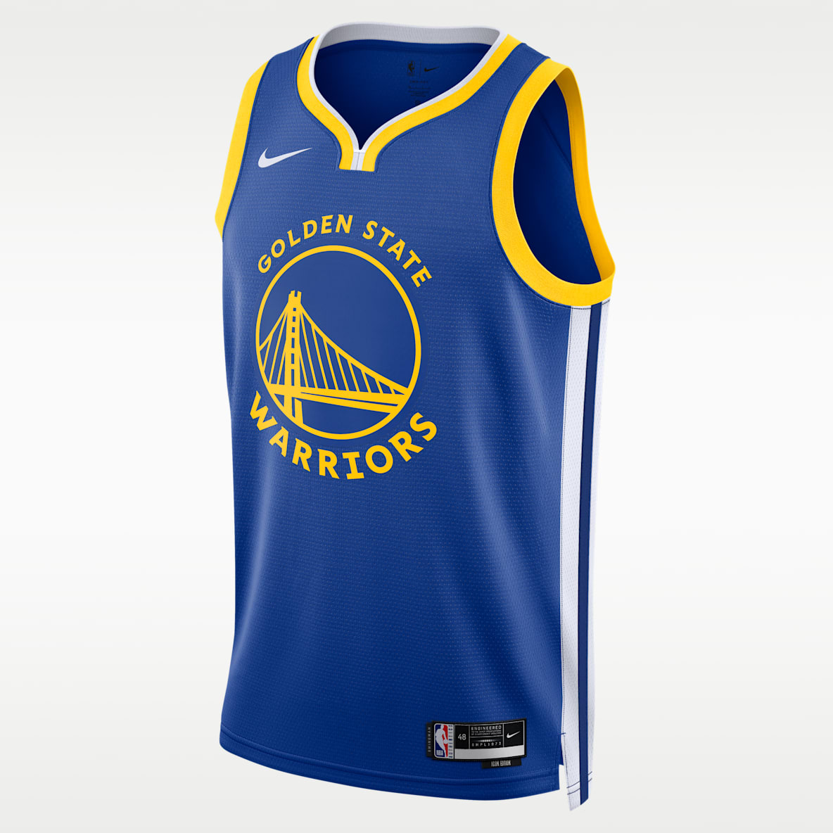 Golden State Warriors Icon Edition Jersey Nike Dri-FIT de la NBA Swingman para hombre