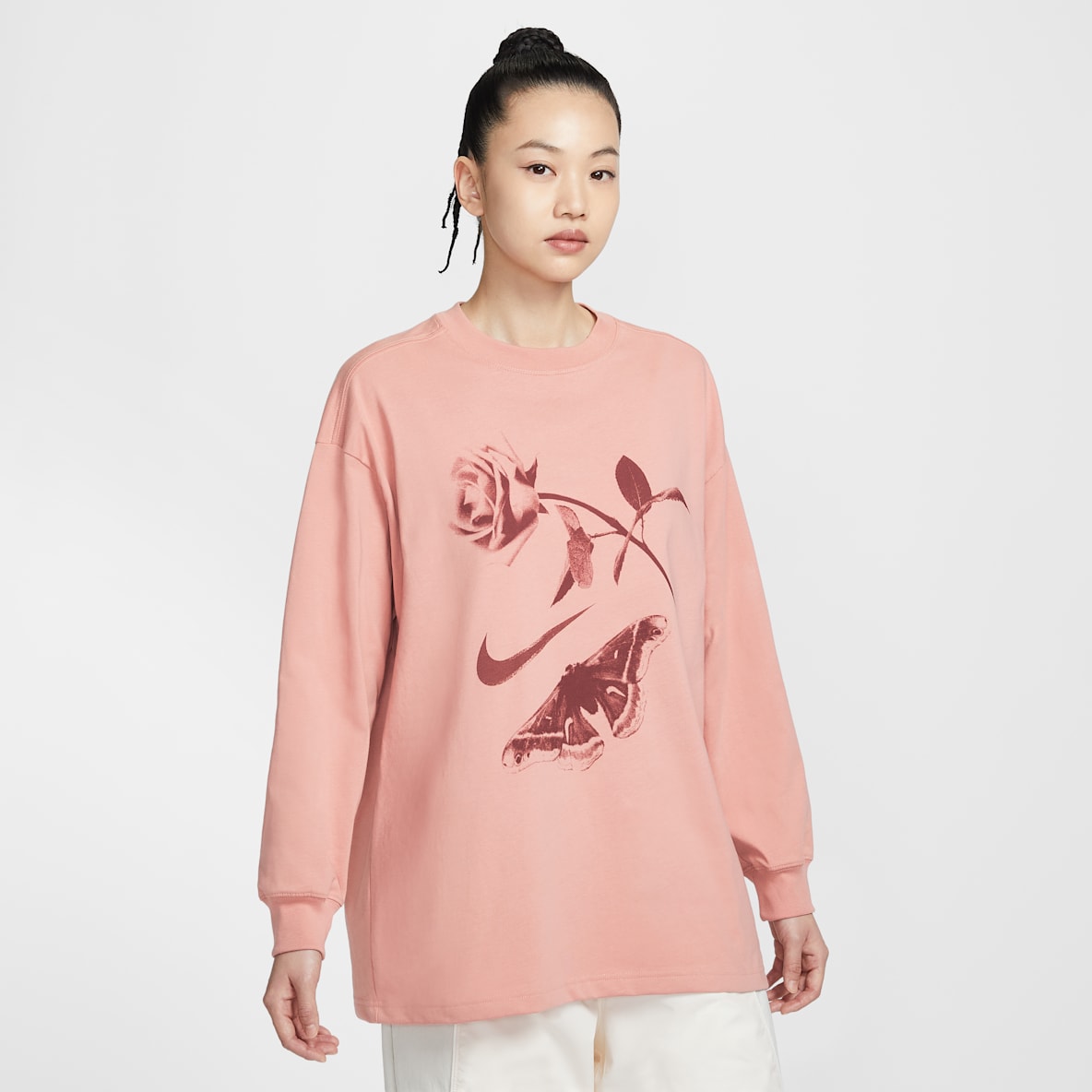 Nike Sportswear Women's Oversized Long-Sleeved T-Shirt