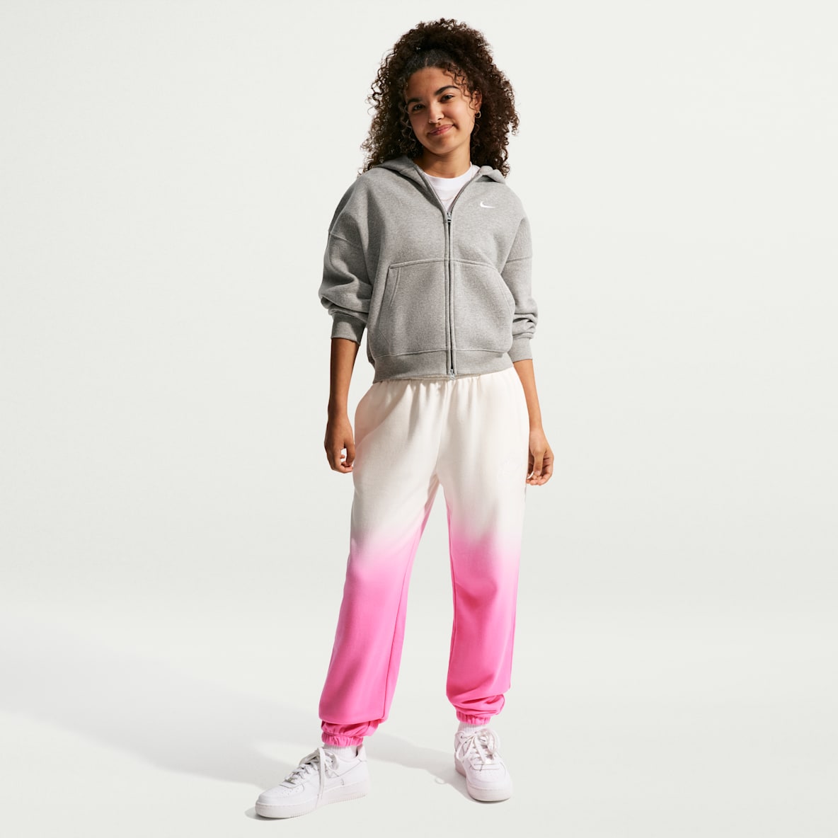 Nike Sportswear Studio Fleece Older Kids' (Girls') Loose-Trousers
