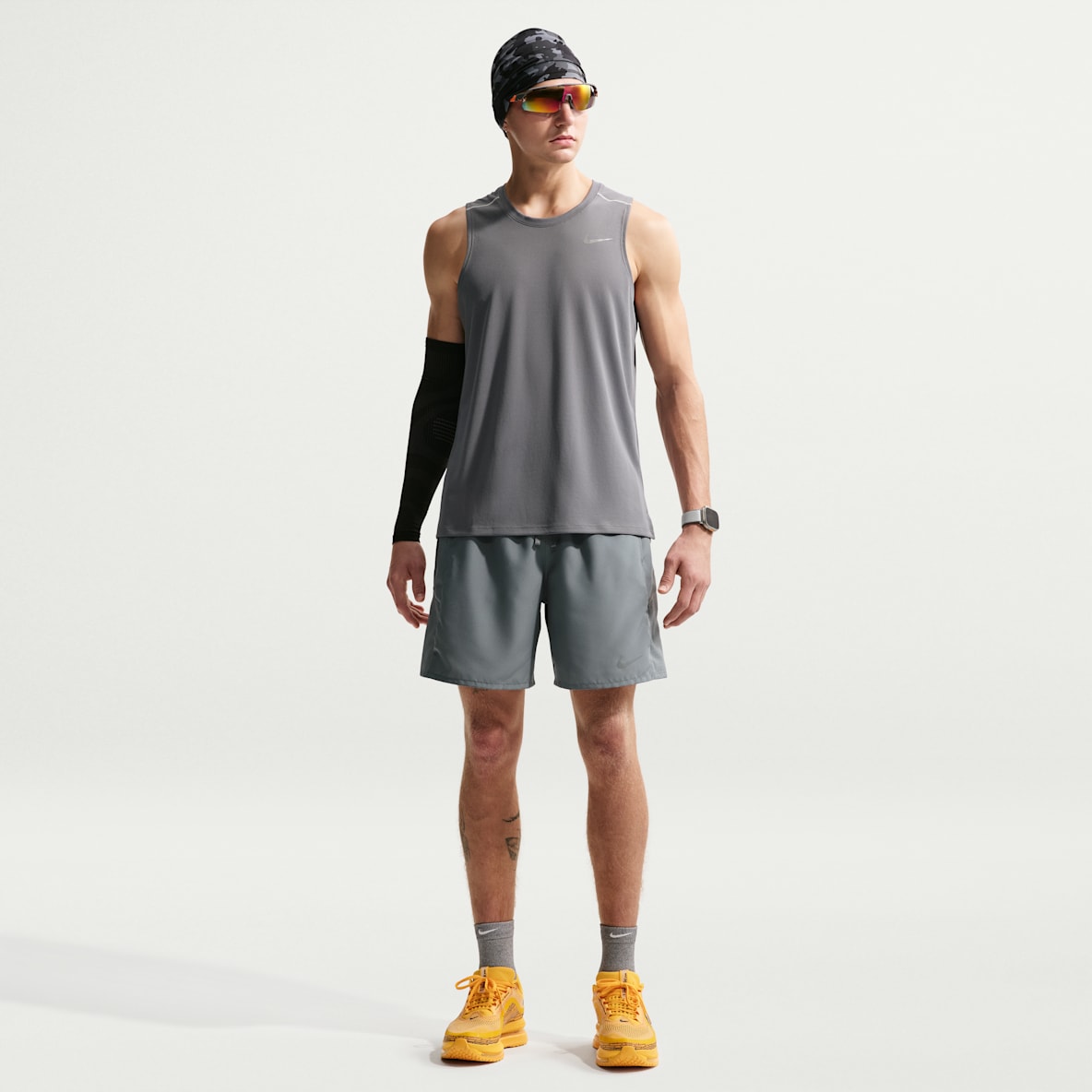 Nike Miler Men's Dri-FIT 7" Brief-Lined Running Shorts