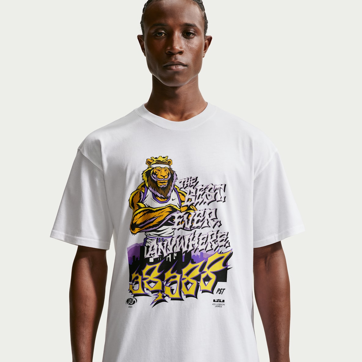LeBron « For The Record » T-shirt de basket Nike pour homme