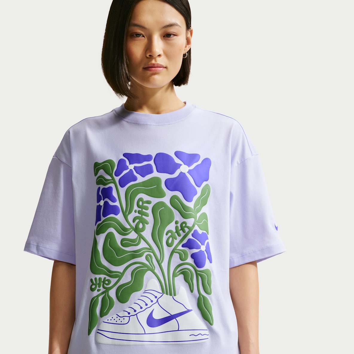Nike Sportswear Air Force 1 Women's Oversized Short-Sleeved T-Shirt