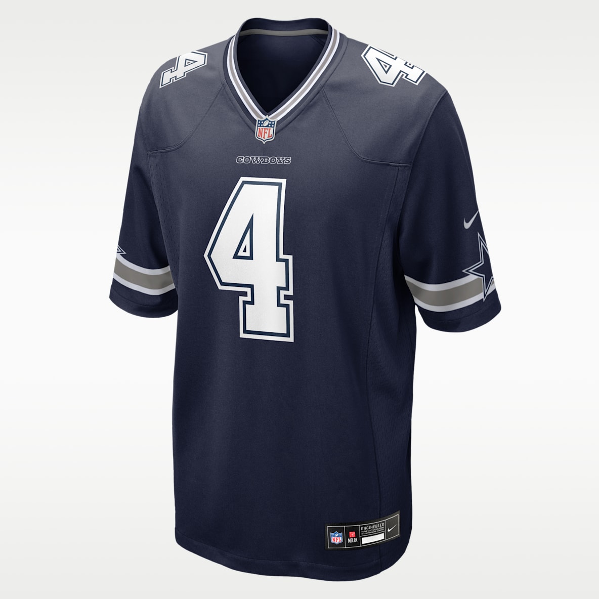 Dak Prescott Dallas Cowboys Jersey de juego Nike para hombre