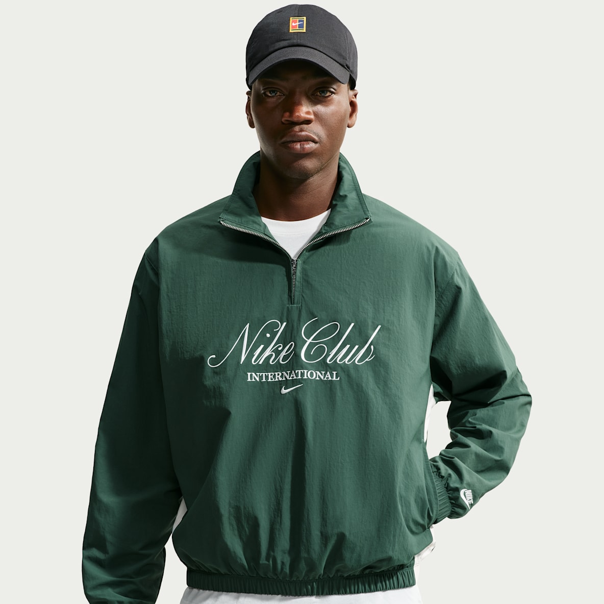 Nike Club Veste à demi-zip pour homme
