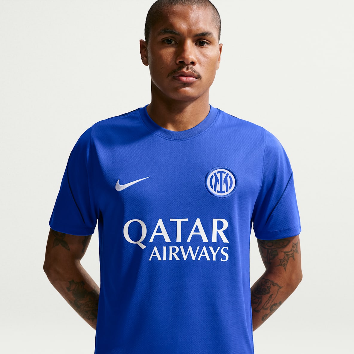 Inter Milan Strike Men's Nike Football Dri-FIT Short-Sleeve Top