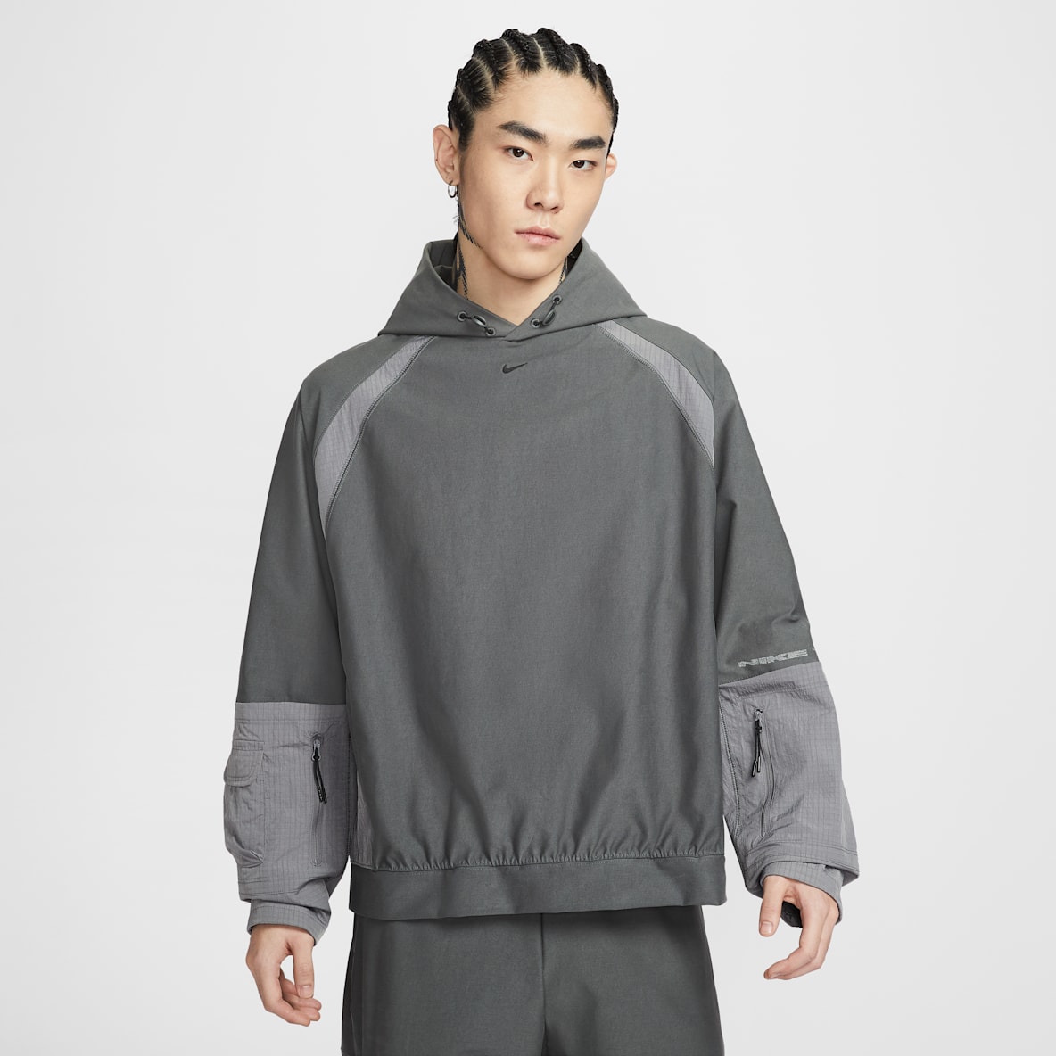 Nike Tech メンズ Dri-FIT ショリ ニット ユーティリティ パーカー