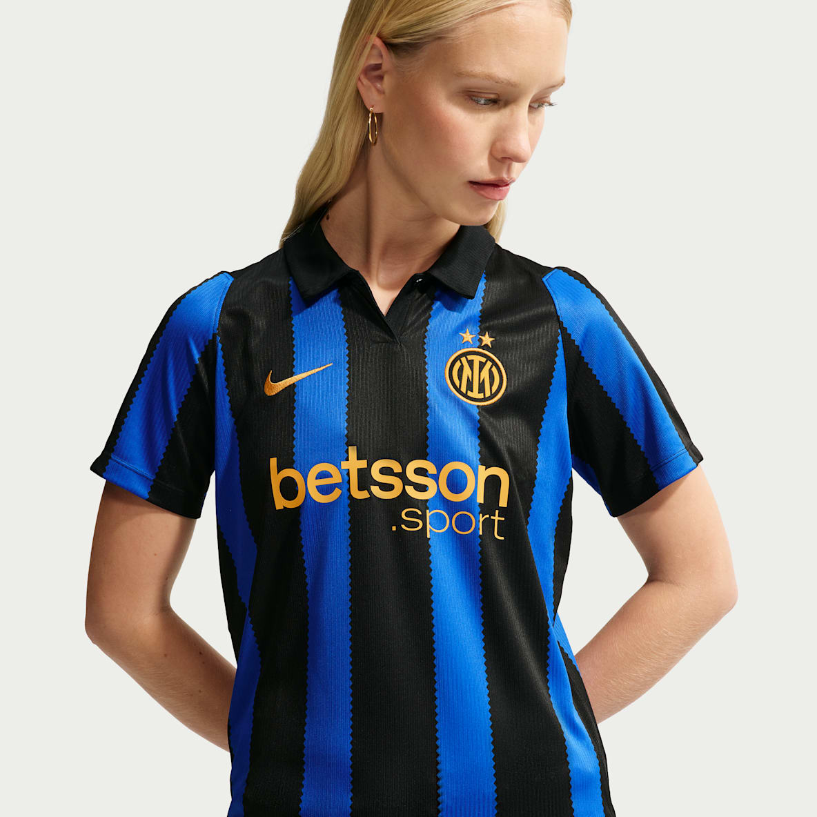 Inter Milan 2026/27 Stadium Home Women's Nike Dri-FIT Football Replica Shirt