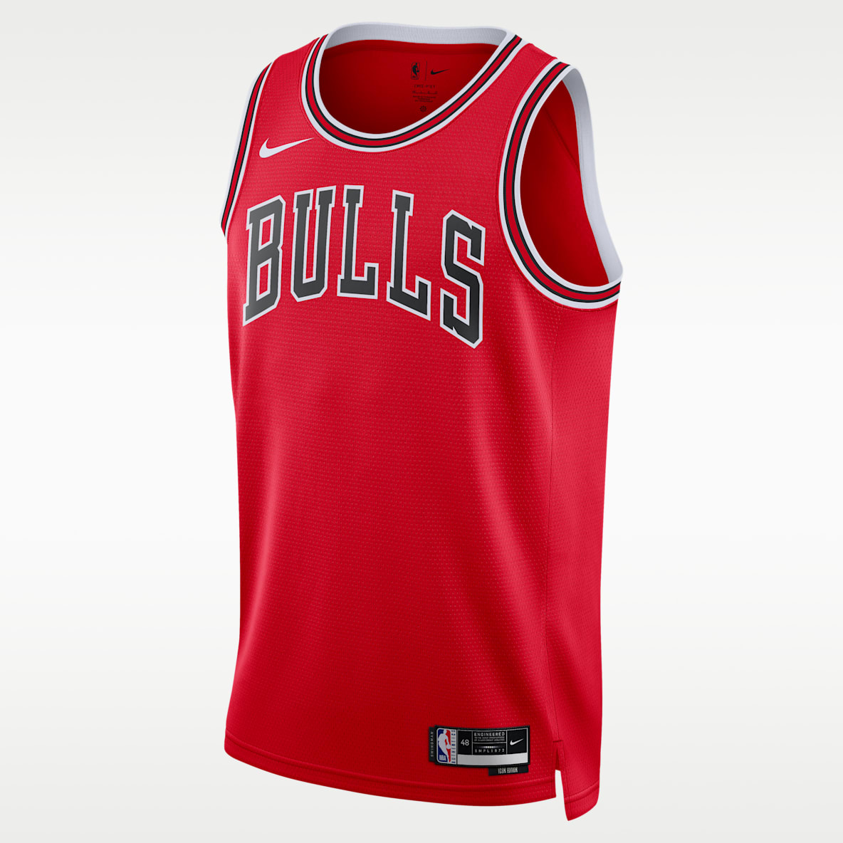 Chicago Bulls Icon Edition Jersey Nike Dri-FIT de la NBA Swingman para hombre