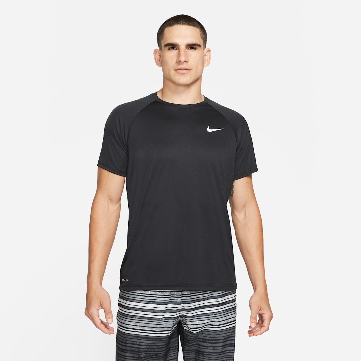 Nike Swim Hydroguard Essential Playera de manga corta Dri-FIT UV para hombre