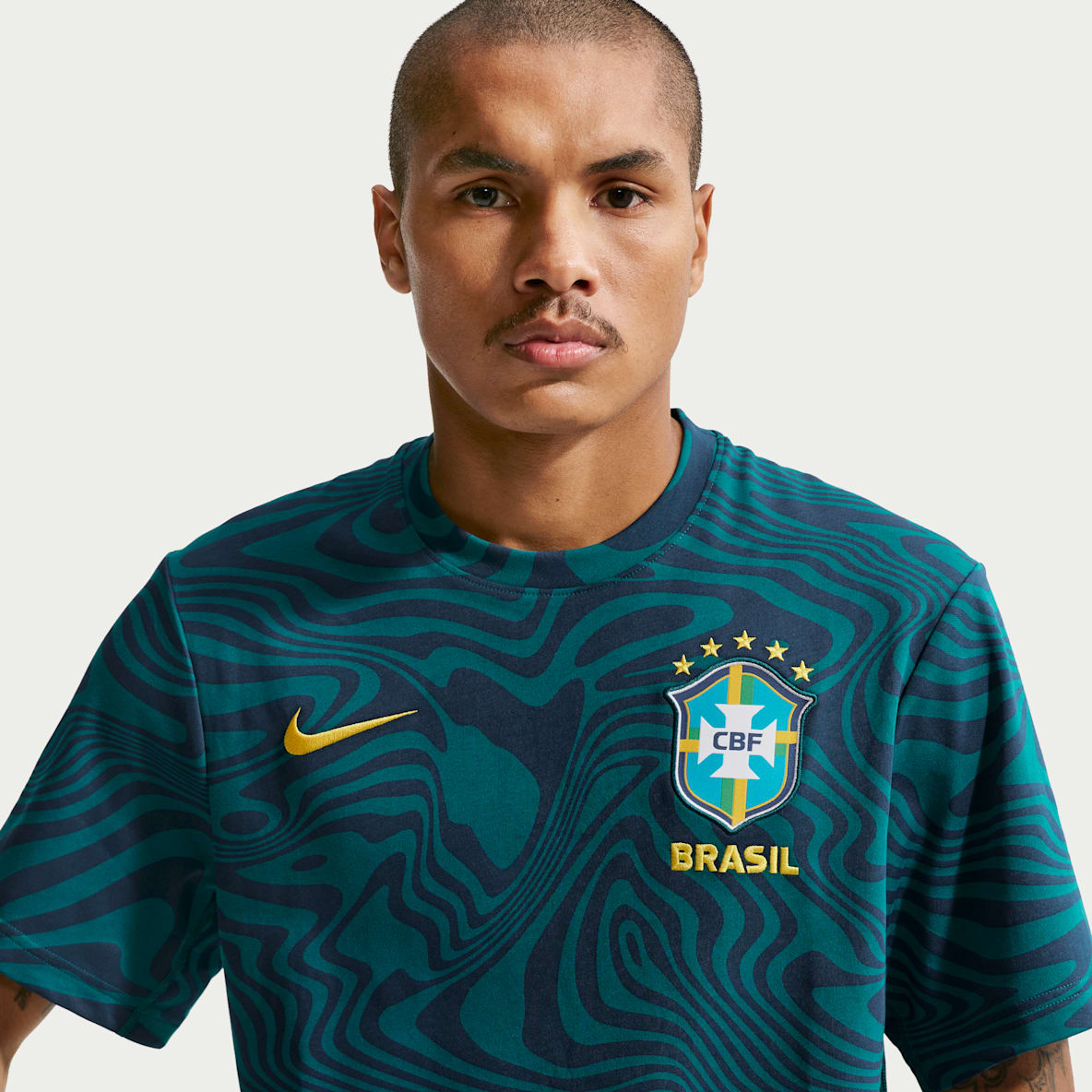 Brazil Primary Men's Nike Dri-FIT Football T-Shirt