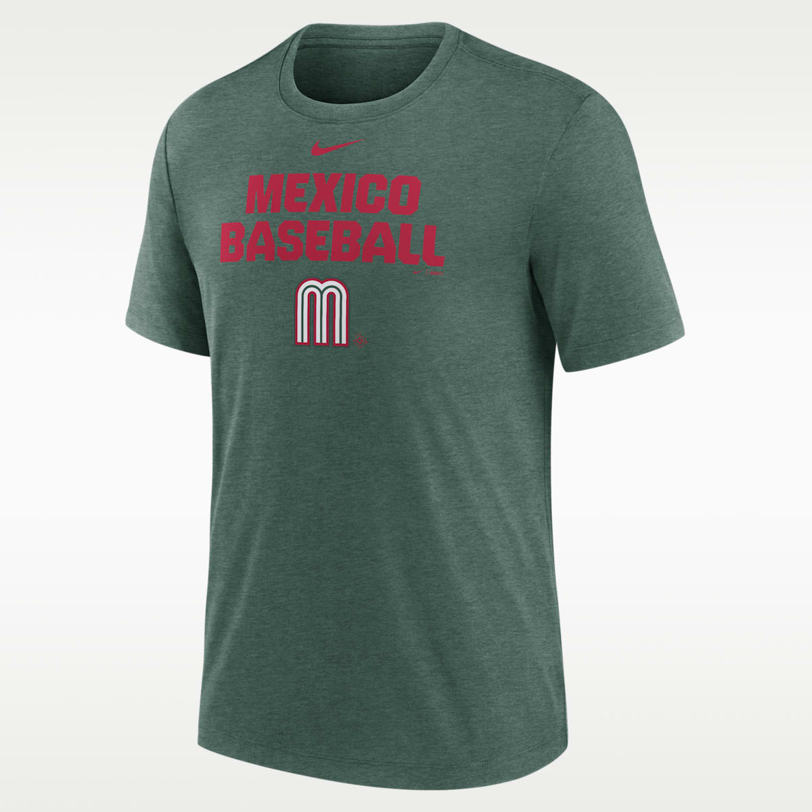 Mexico National Baseball Team 2026 World Baseball Classic Stacked Playera Nike para hombre