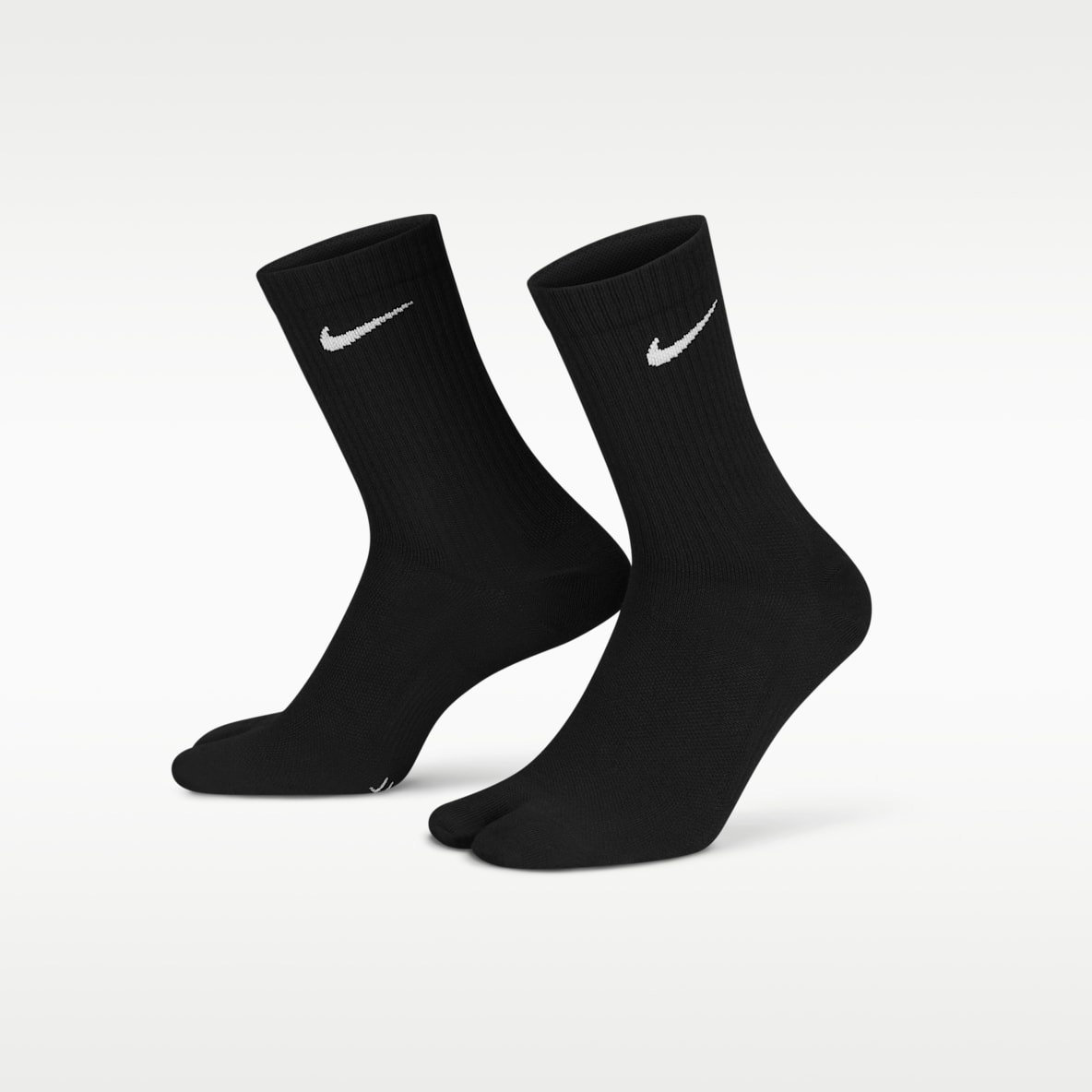 Nike Everyday Plus "Rift" Lightweight Split-Toe Crew Socks (1 Pair)