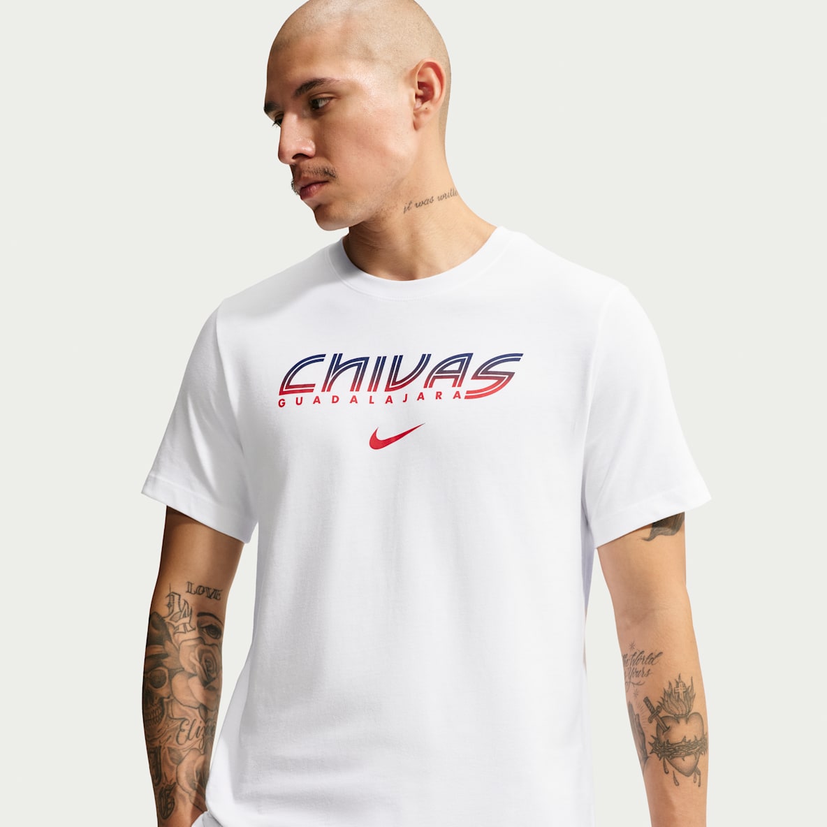 C.D. Guadalajara Playera de futbol Nike para hombre