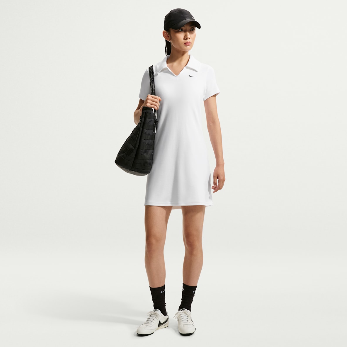 Nike スポーツウェア チル ニット ウィメンズ スリム ポロ ドレス