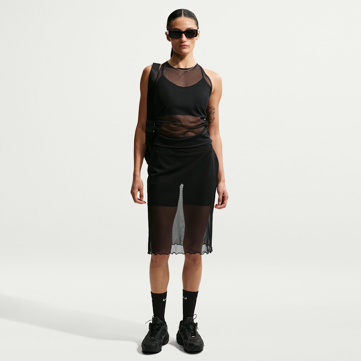 Nike Sportswear Jupe slim transparente pour femme