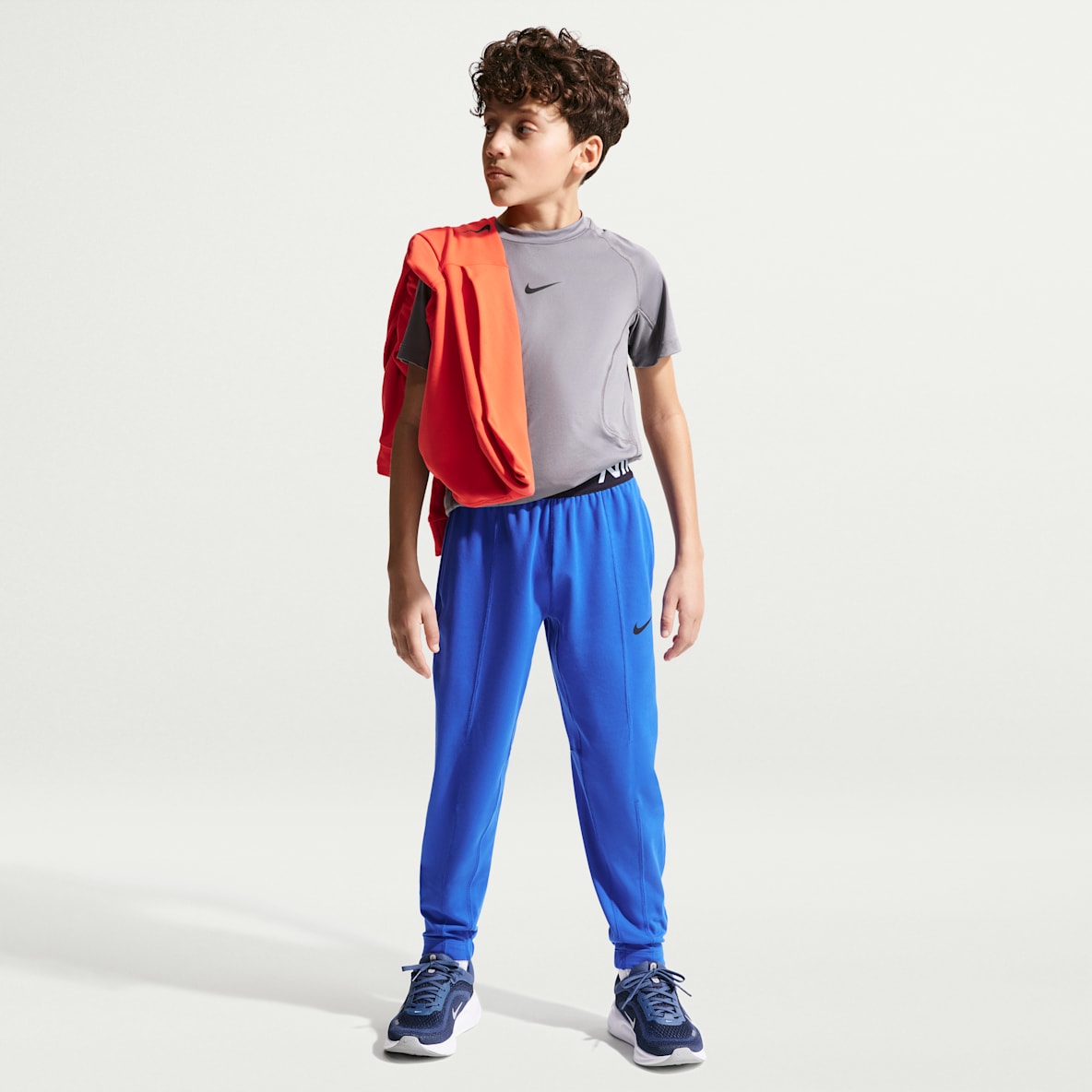 Nike Pro Big Kids' (Boys') Dri-FIT Fleece Pants