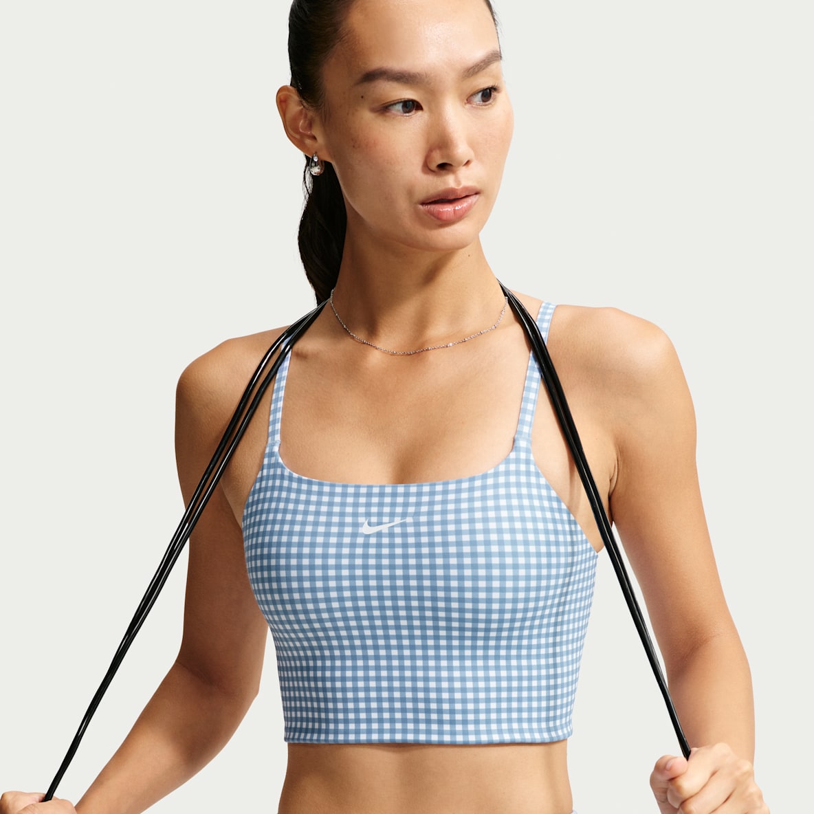 Nike ワン ウィメンズ ライトサポート パッディド ロングライン スポーツブラ
