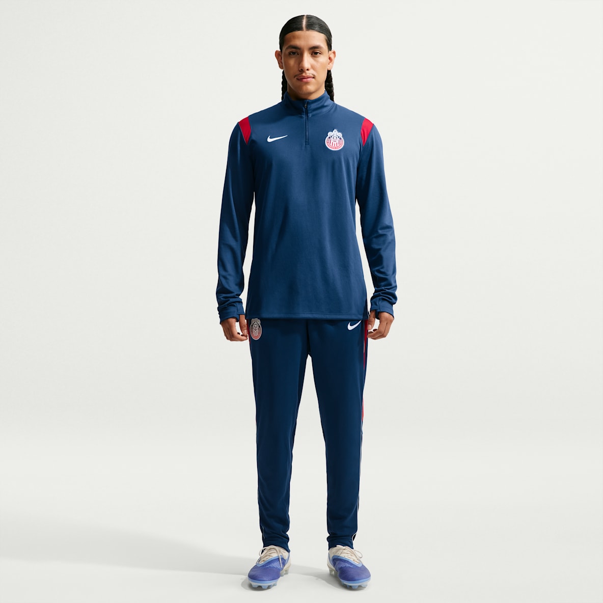 C.D. Guadalajara Academy Pro Pants de futbol de tejido Knit Nike Dri-FIT para hombre