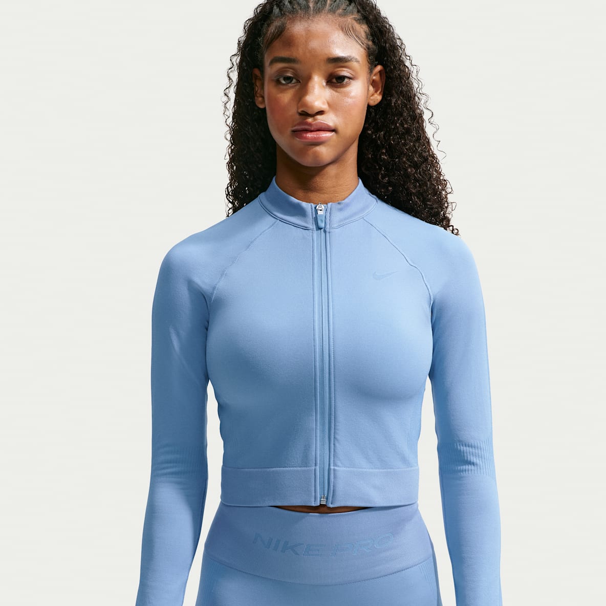 Nike Pro Seamless Women's Full-Zip Training Top