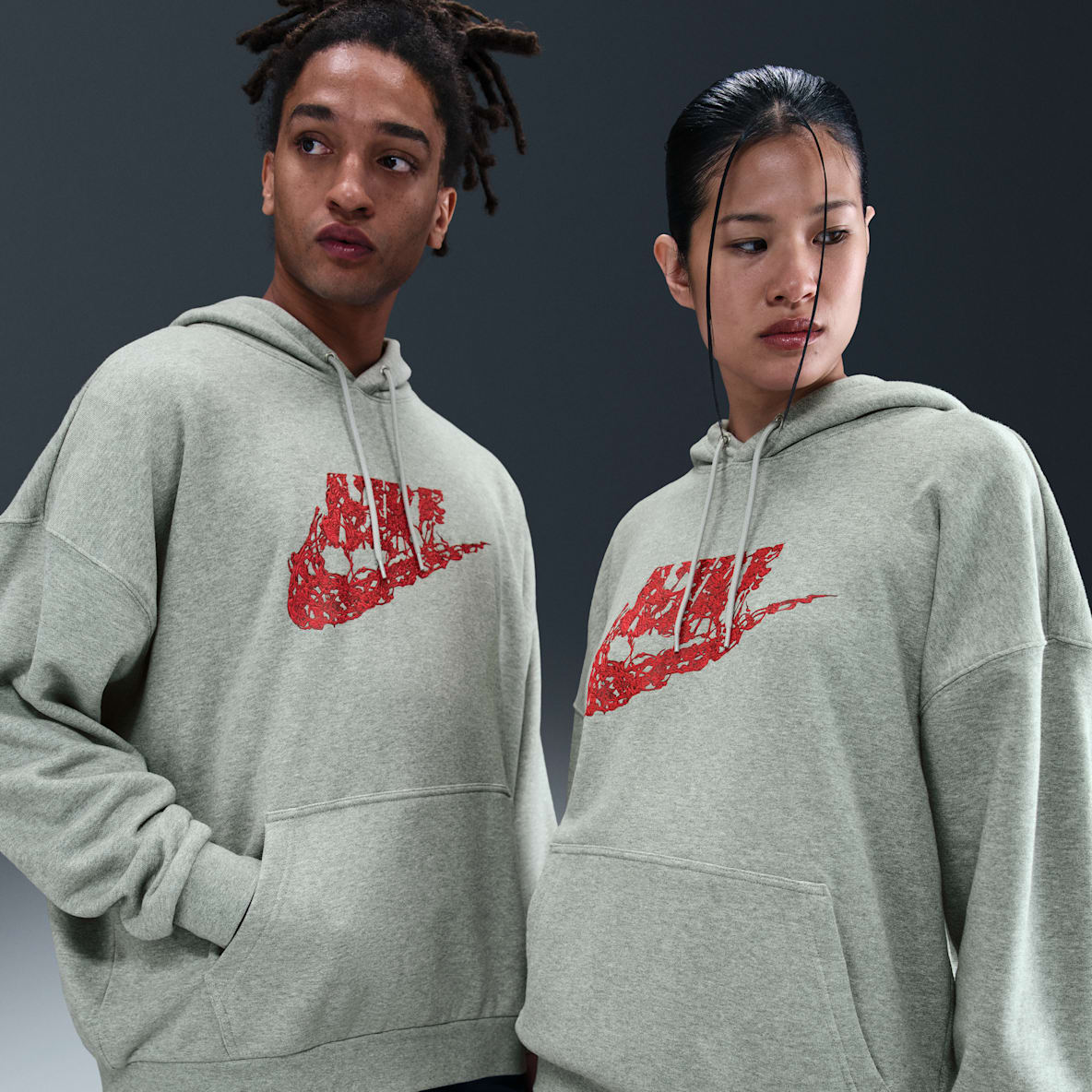Nike x Stranger Things Men's Oversized Hoodie