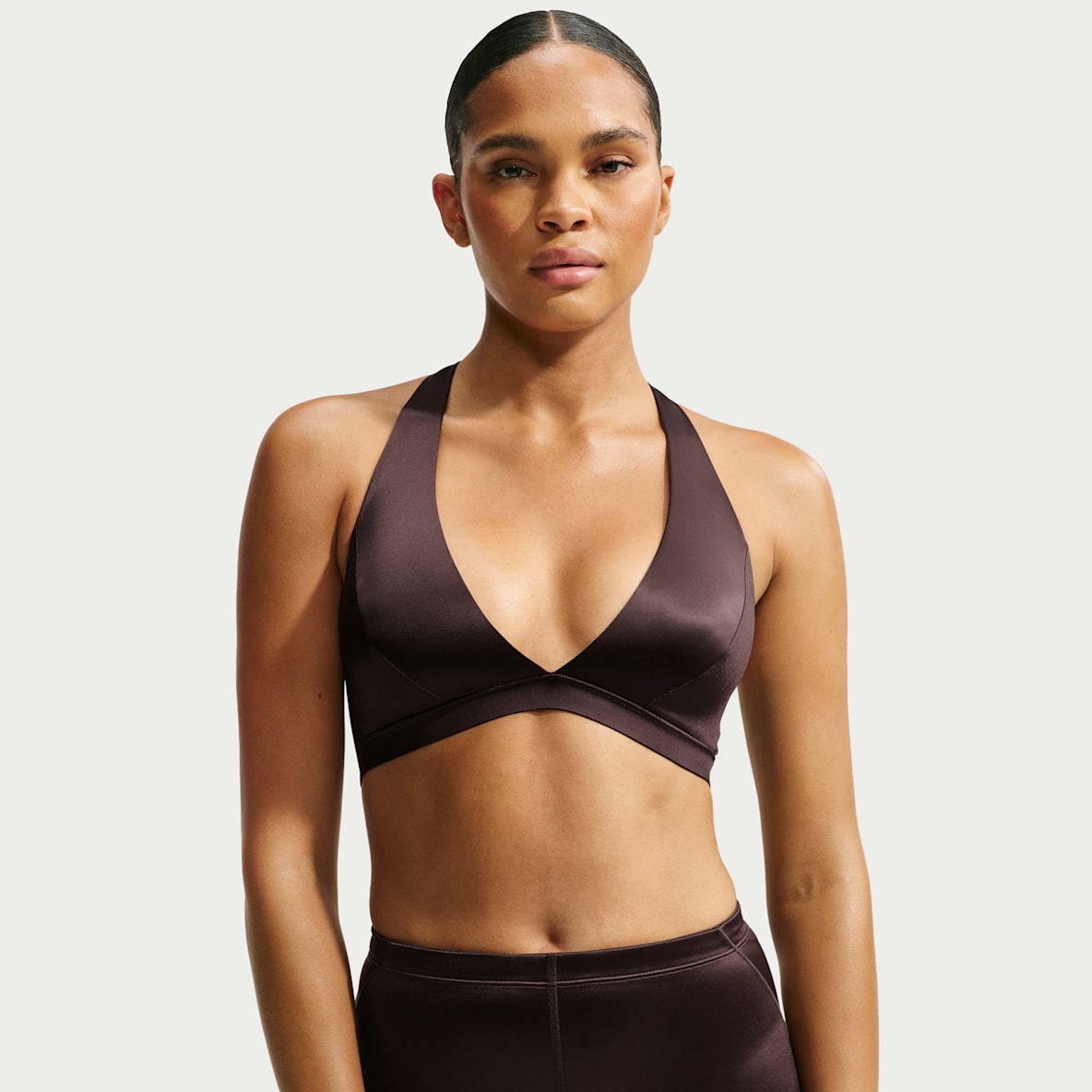 NikeSKIMS Satin Shine Bra halter para mujer