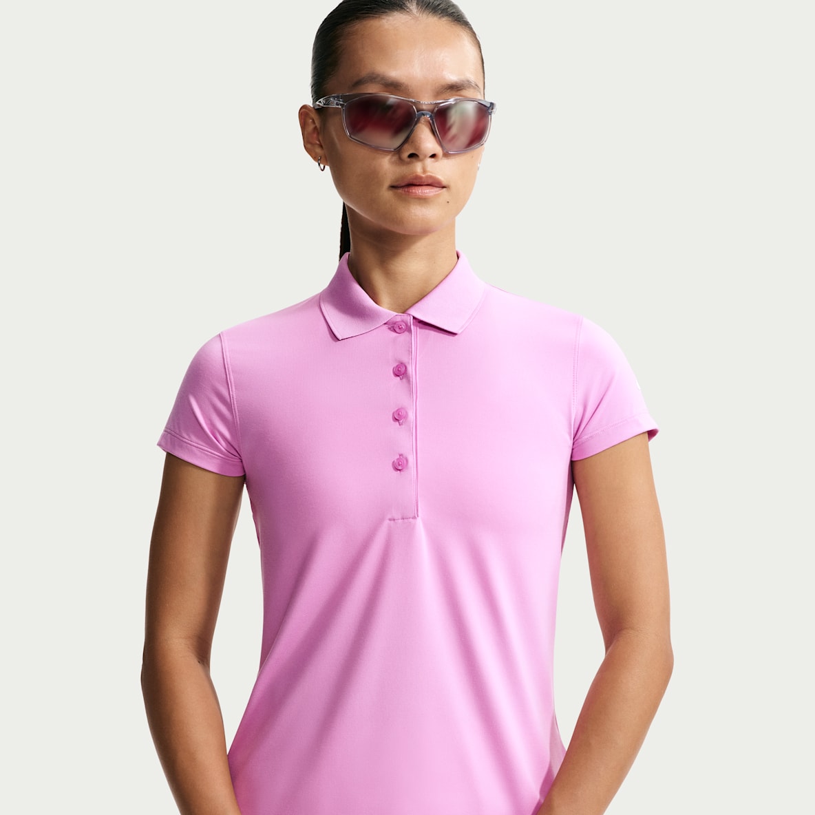 Nike Golf Club Women's Dri-FIT UV Short-Sleeve Golf Polo
