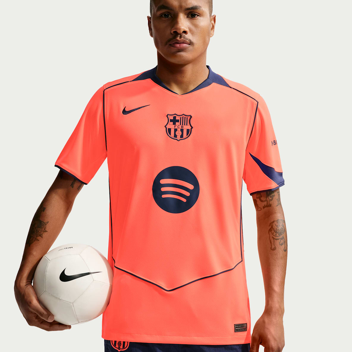 FC Barcelona alternativo 2025/26 Stadium Jersey de fútbol Nike Dri-FIT Total 90 Replica para hombre