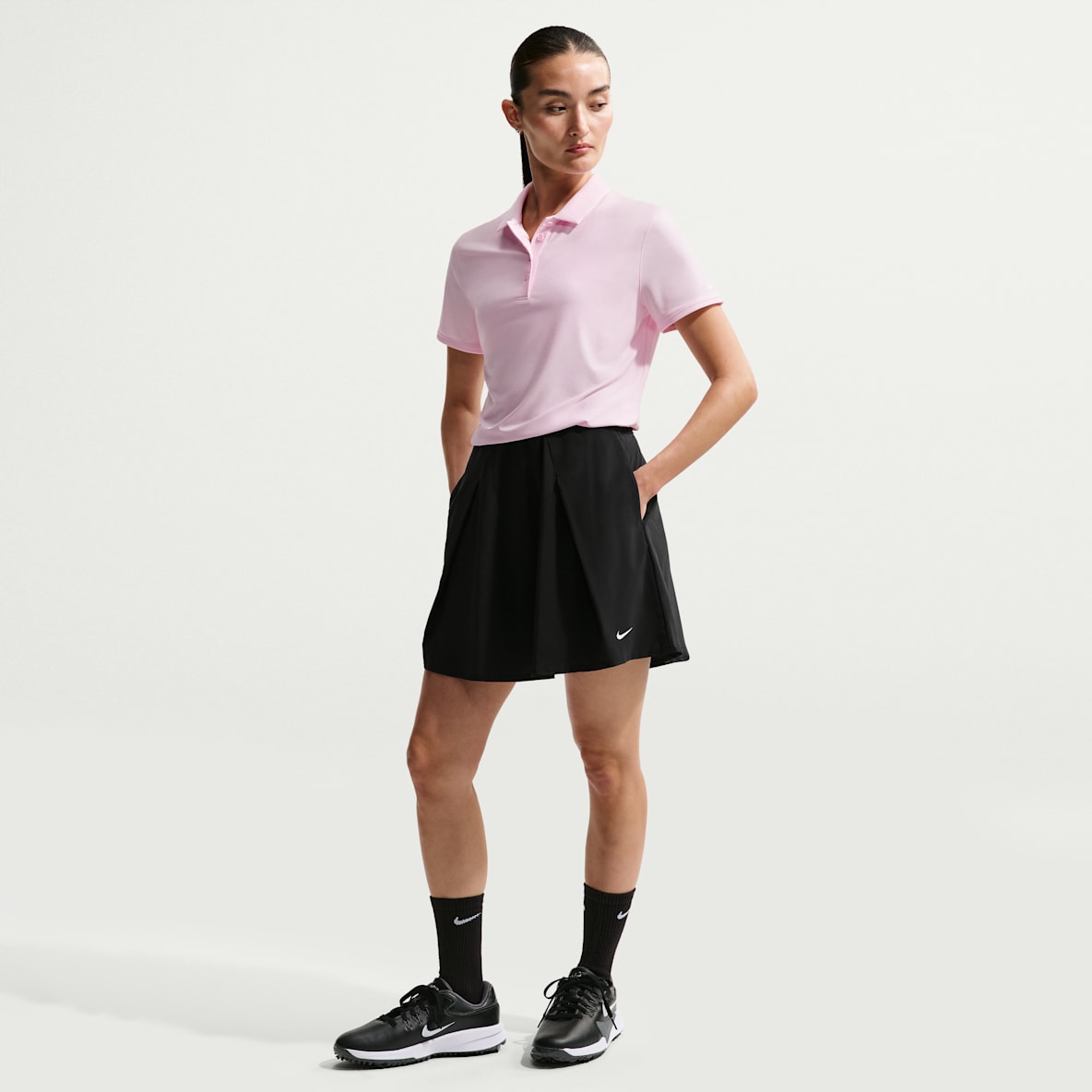 Nike Golf Club Jupe de golf à volants Dri-FIT pour femme