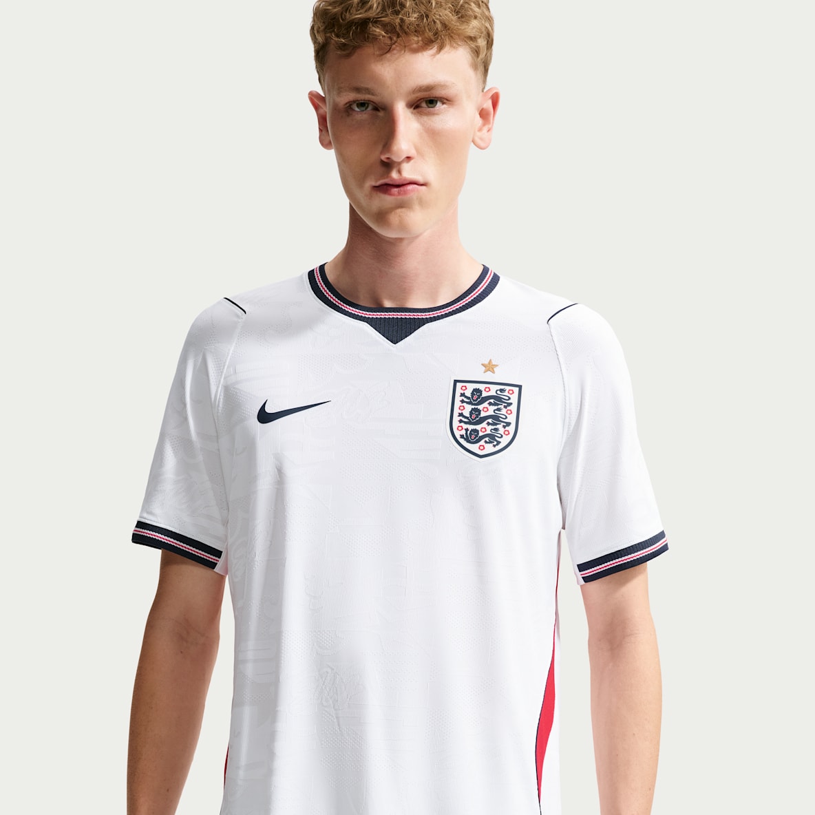 Selección nacional de Inglaterra local 2026 Match Jersey de futbol Nike Aero-FIT para hombre