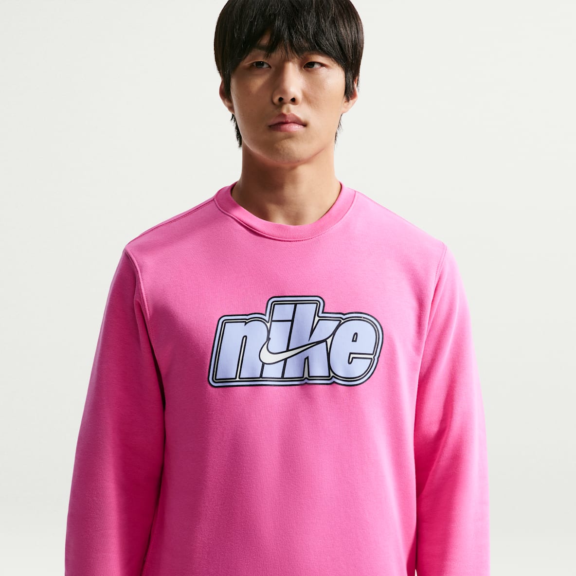Nike Sportswear Club Men's French Terry Crew-Neck Sweatshirt
