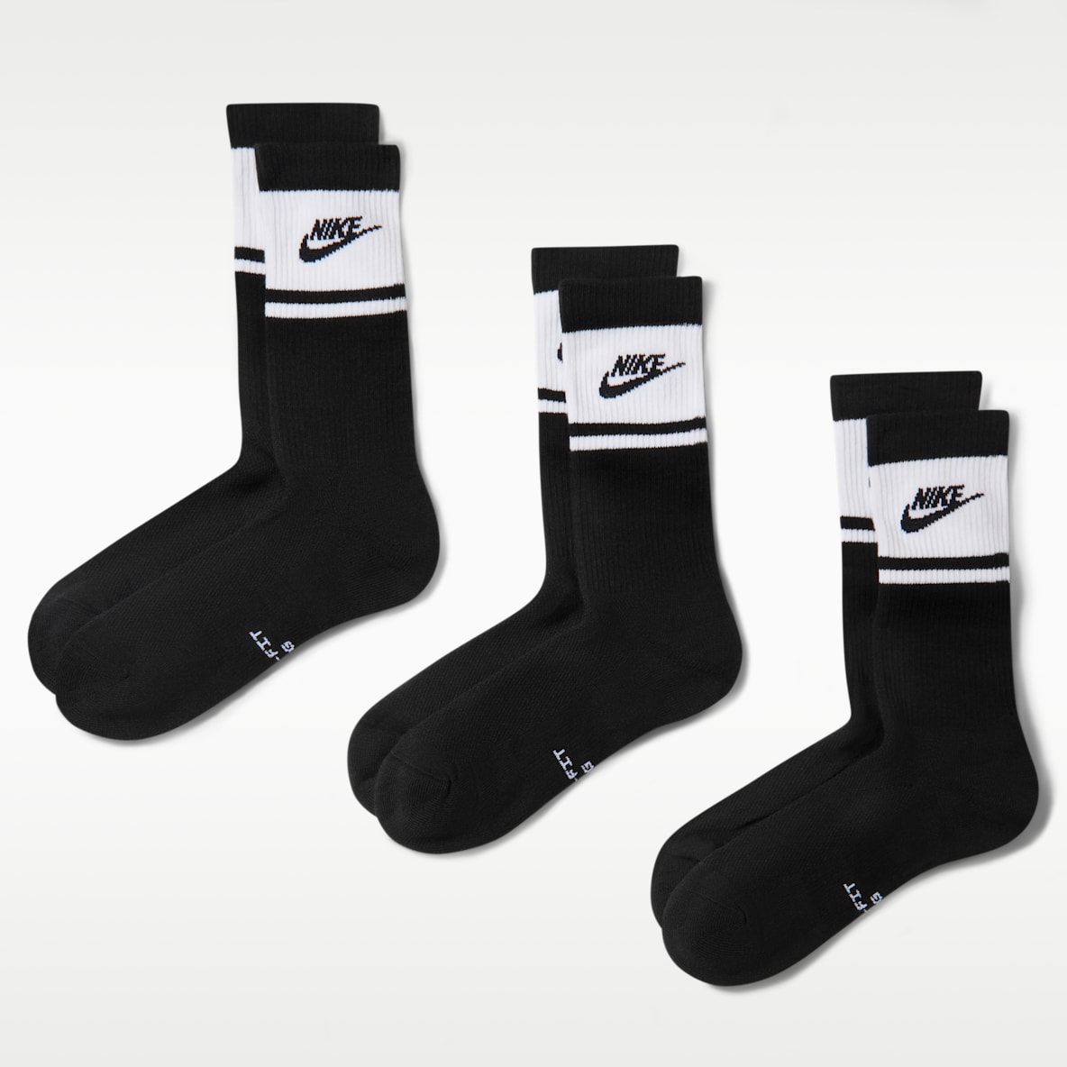 Nike Everyday Elevated Crew Socks (3 Pairs)