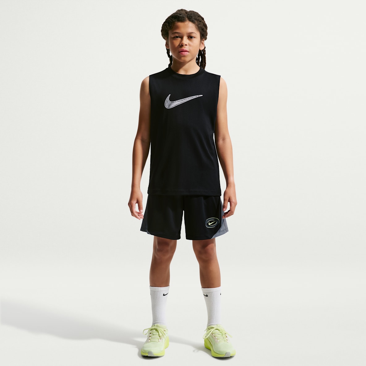 Nike Multi Older Kids' (Boys') Dri-FIT Knit Shorts