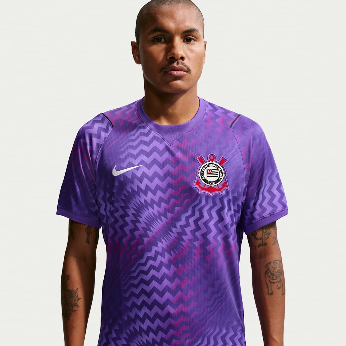 S.C. Corinthians 2026/27 Stadium Goalkeeper Men's Nike Dri-FIT Football Short-Sleeve Replica Shirt
