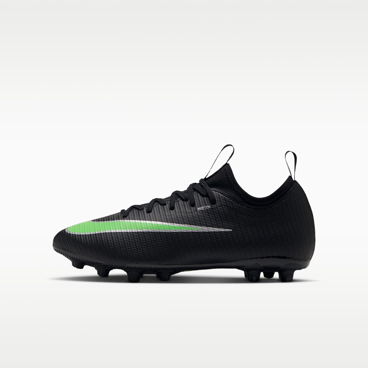 Nike Jr. Mercurial Vapor 17 Academy Big Kids' Hard-Ground Low-Top Soccer Cleats