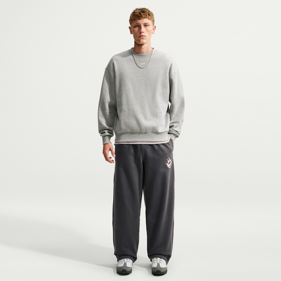 Nike Solo Swoosh Men's Fleece Open-Hem Trousers