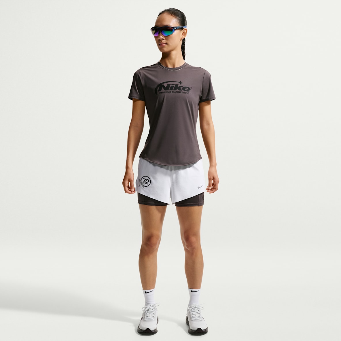 Nike Swift Women's Dri-FIT Mid-Rise 2-in-1 Running Shorts