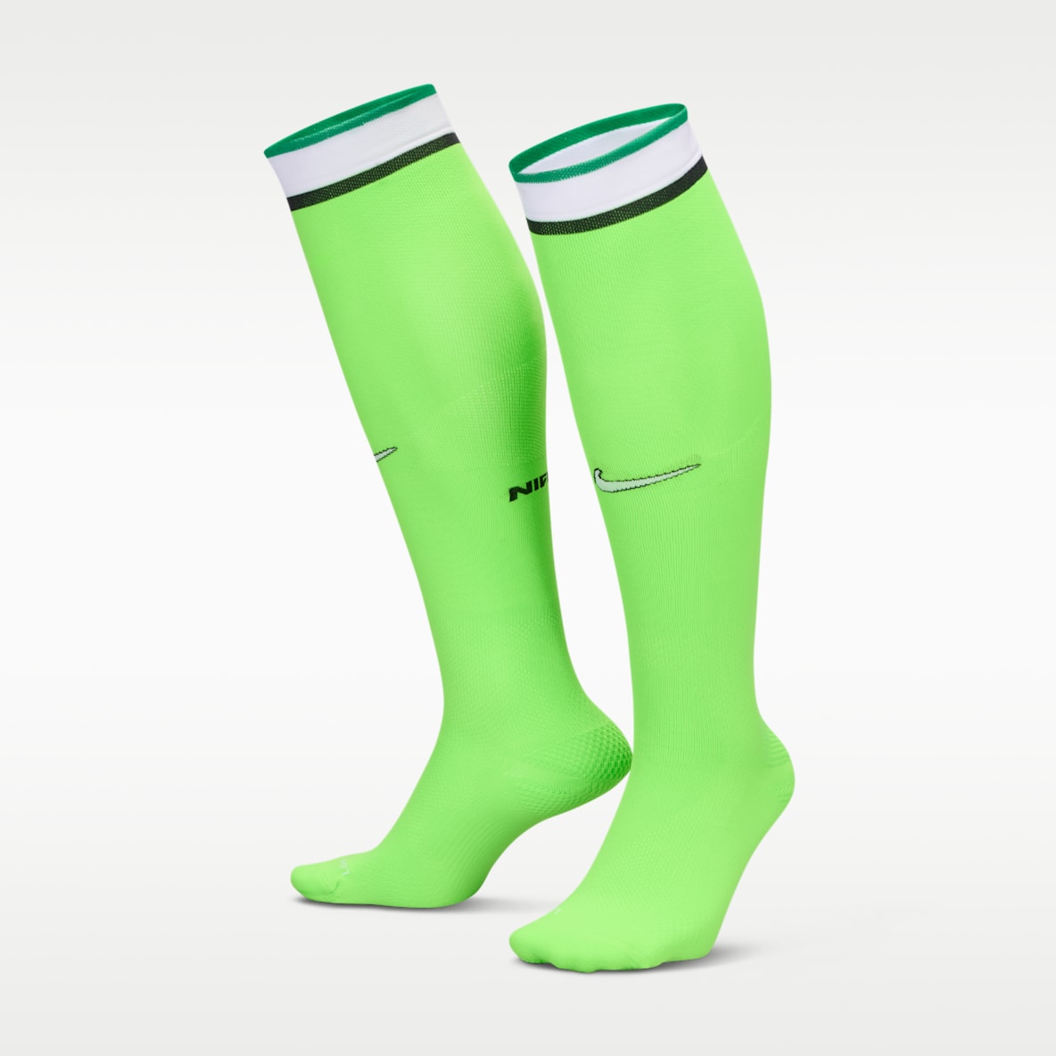 Nigeria VaporFast Home Nike Dri-FIT ADV Football Knee-High Socks