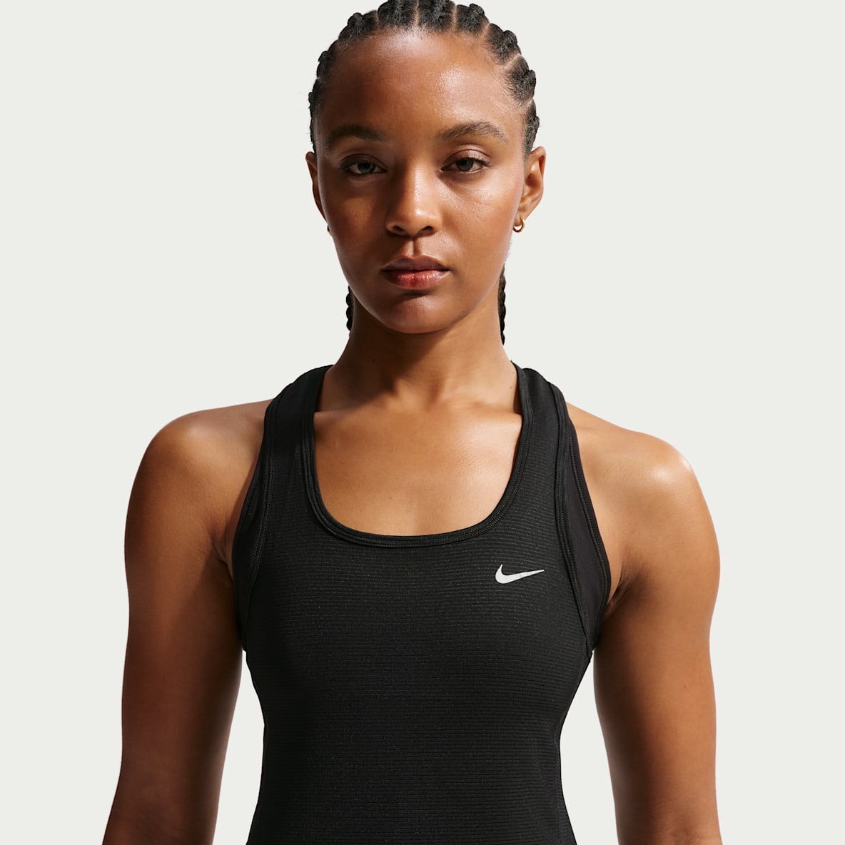 Nike Tempo Women's Dri-FIT Cropped Mesh Tank Top