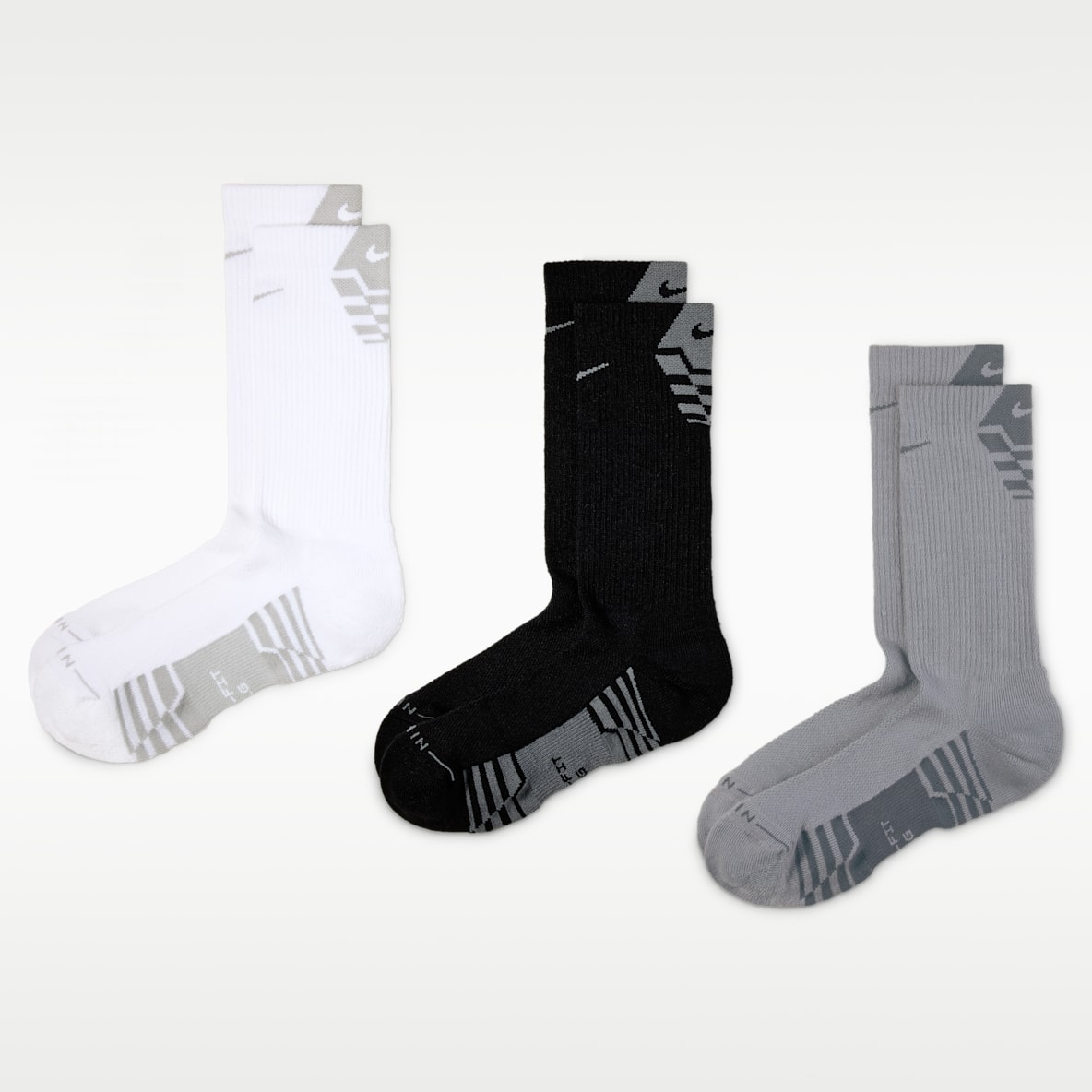 Nike Everyday Elevated Sport Crew Socks (3 Pairs)