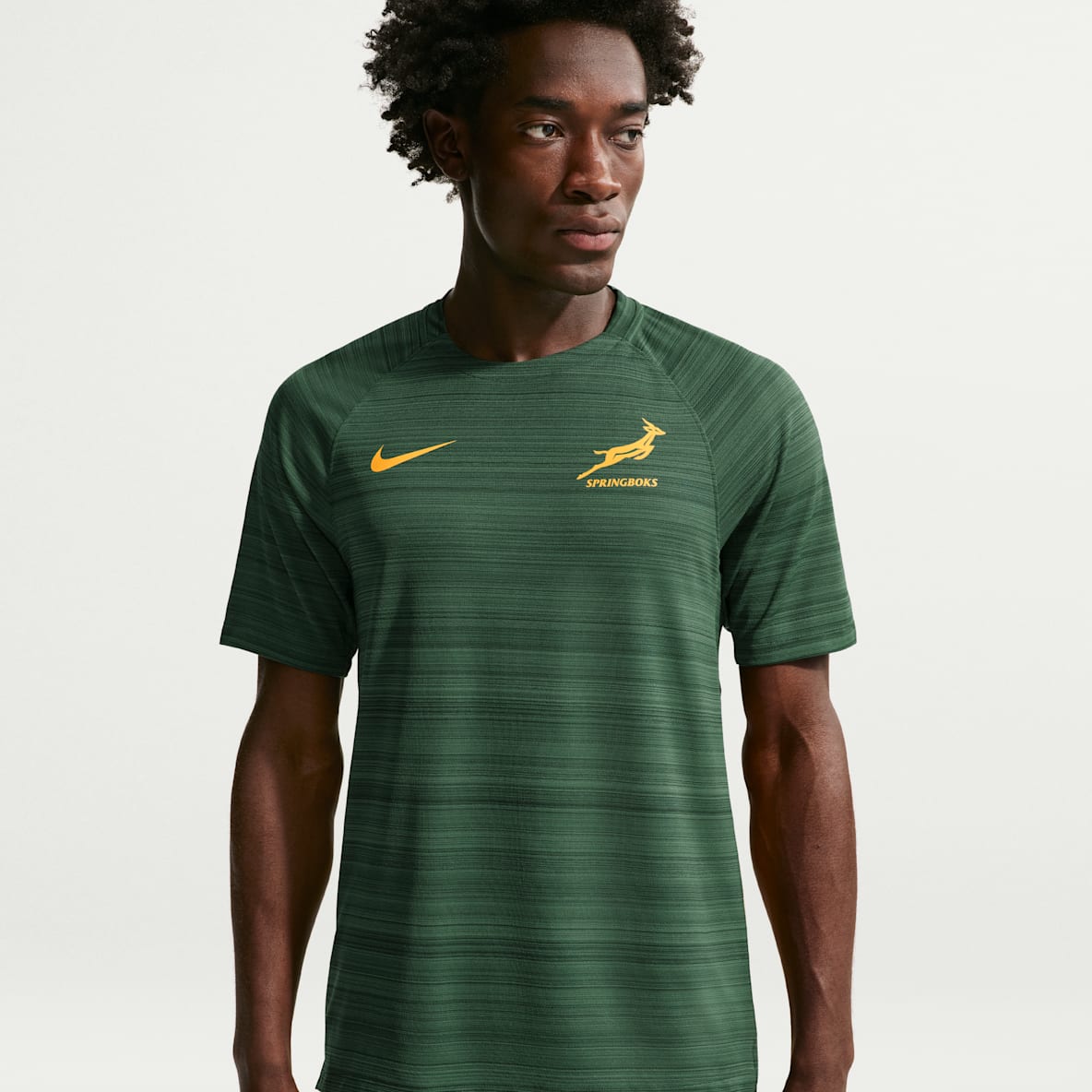 Springboks Men's Nike Rugby Training Top Sleeve Top