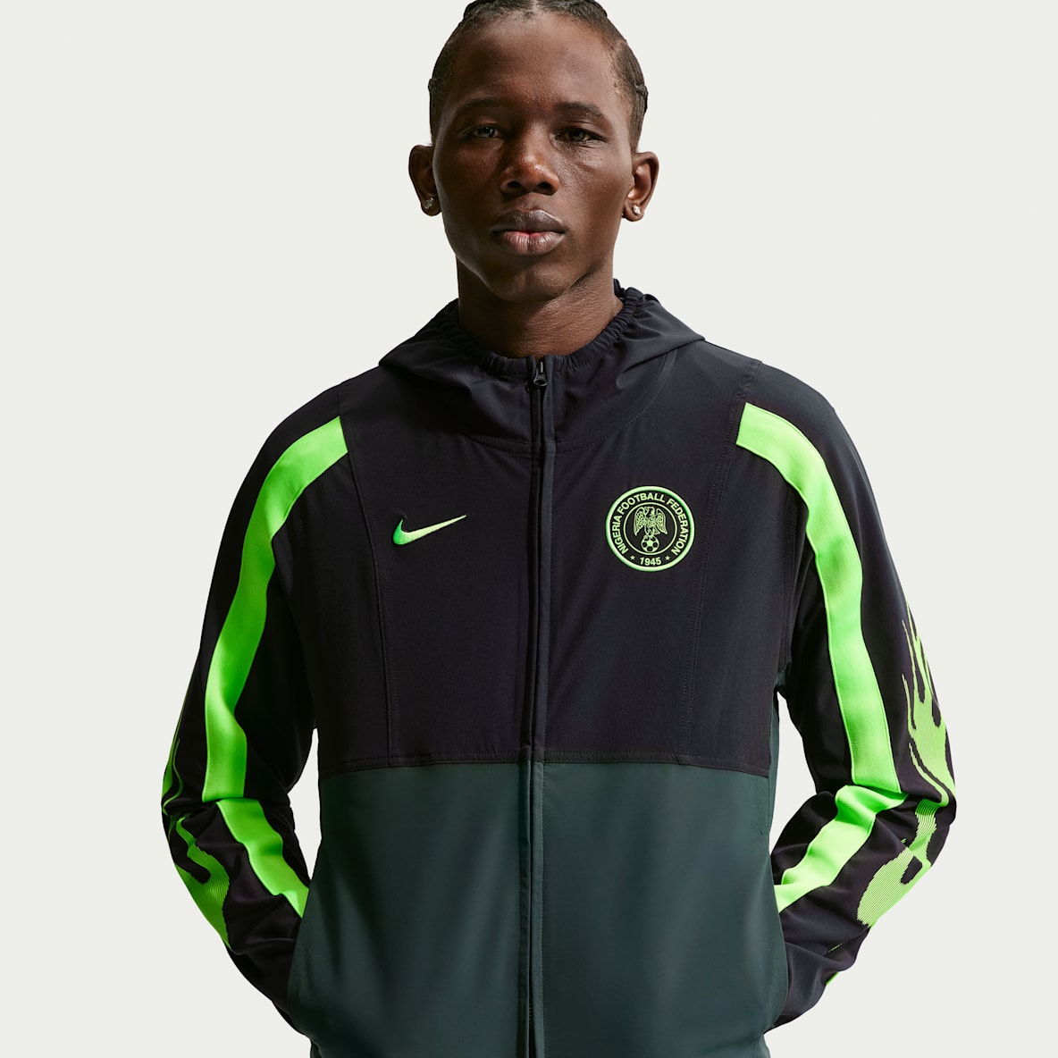 Nigeria Energy Men's Nike Dri-FIT Football Woven Jacket